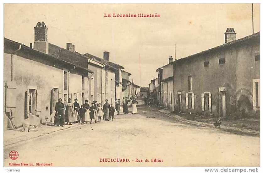 Août13 493 : Dieulouard  -  Rue De Billiut - Dieulouard