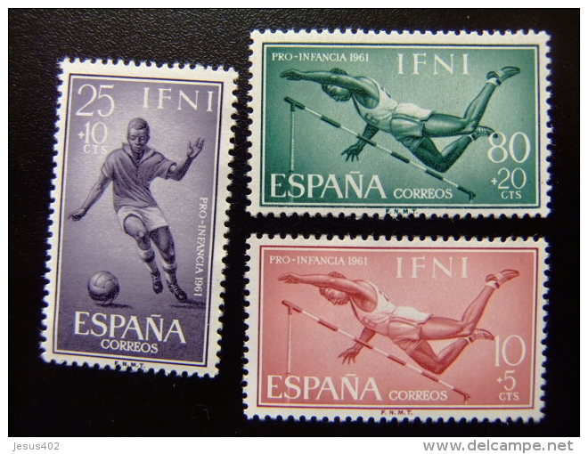 IFNI Año 1961   -- DEPORTES --  Edifil Nº 176 - 178** MNH ----  Yvert Nº 146 -149 ** MNH - Ifni