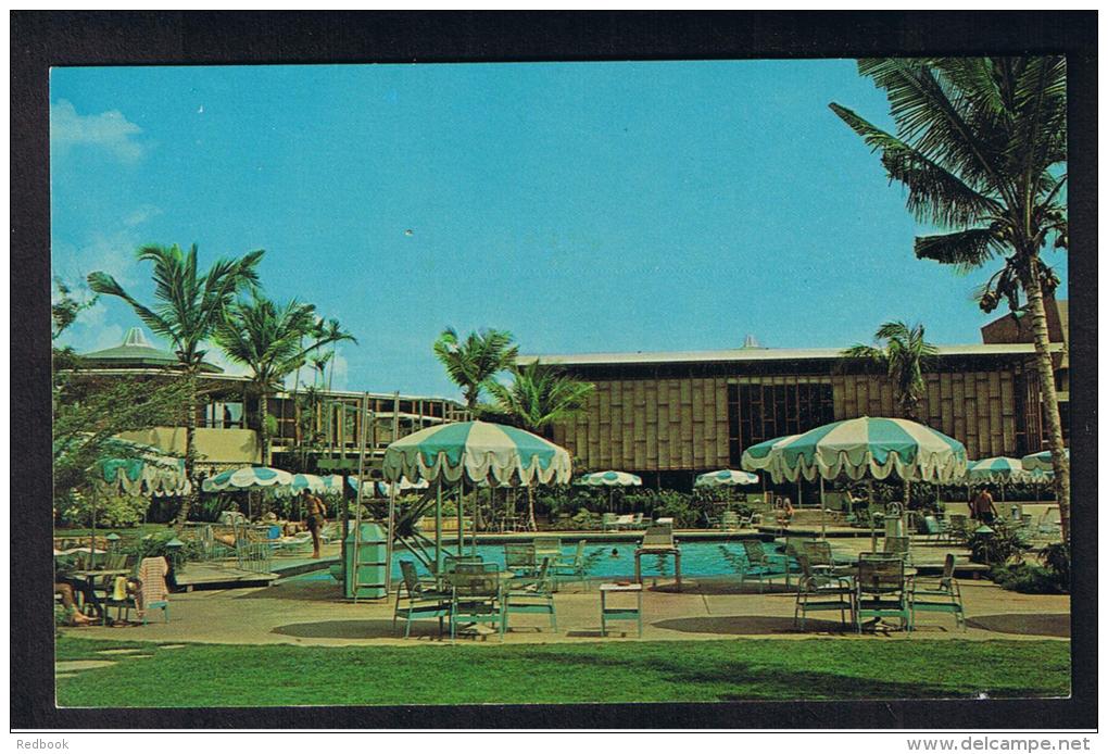 RB 932 - Trindad Postcard - Pool &amp; Pool Terrace - Hilton Hotel - Port Of Spain - Trinidad