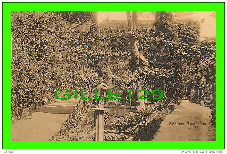 RHEINSTEIN, GERMANY - SCHLOSS - - G. M. B. H., 1905 - - Rhein-Hunsrück-Kreis