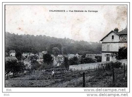 95. Valmondois .vue Générale Du Carrouge - Valmondois