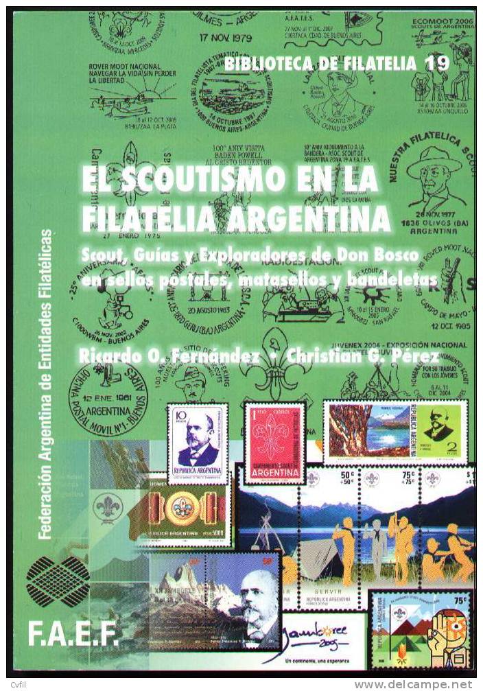 MANUAL ESPECIALIZADO De ESCULTISMO (SCOUTS) En La FILATELIA ARGENTINA - Thématiques