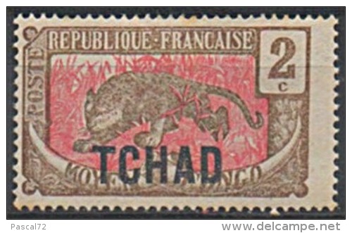 TCHAD 1922 Y&amp;T 2 N* - Unused Stamps