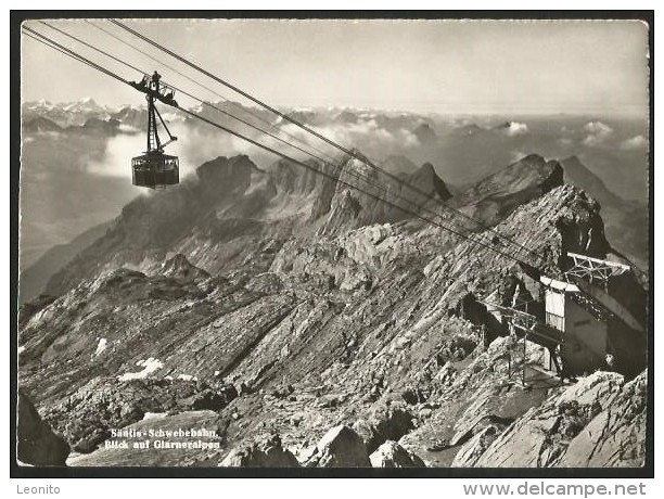 SÄNTIS Schwebebahn Seilbahn Buffet Schwägalp Ca. 1960 - Autres & Non Classés