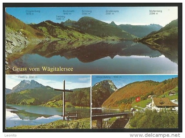 INNERTHAL Wägitalersee Stausee 1984 - Innerthal