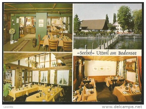 UTTWIL Am Bodensee Restaurant SEEHOF Altnau 1985 - Uttwil