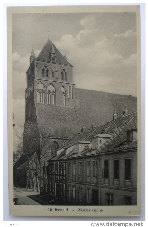 Allemagne / Deutschland - Greifswald - Marienkirche - (n°41) - Greifswald