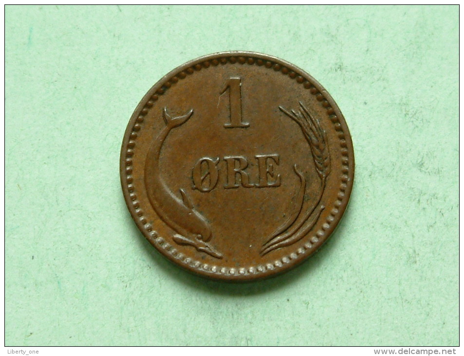 1902 - 1 ORE / KM 792.2 ( For Grade, Please See Photo ) !! - Denmark