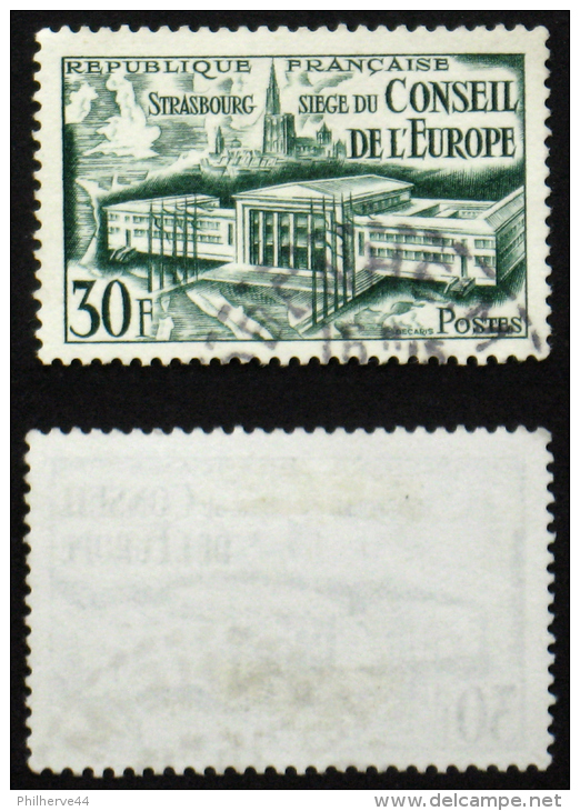 N° 923 CONSEIL DE L'EUROPE TB Oblit Cote 6€ - Used Stamps