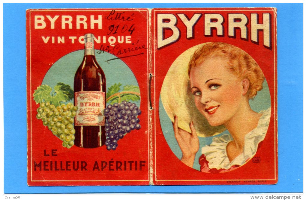 Petit Dépliant BYRRH - Publicités