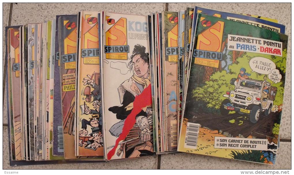 Lot De 53 Spirou De 1987 Et 1988 - Spirou Magazine