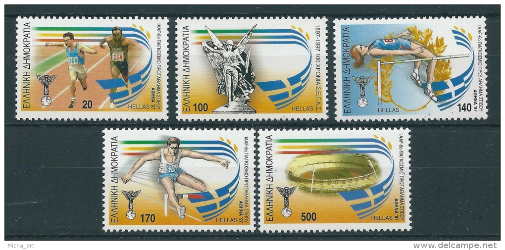 Greece 1997 International Sports Events Set MNH T0195 - Neufs