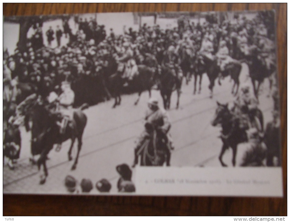 Colmar Carnet De 20 CPA Complet 1918 Le Retour Des Français , Entrée Du Général Castelnou , Visite Présidentielle - Colmar