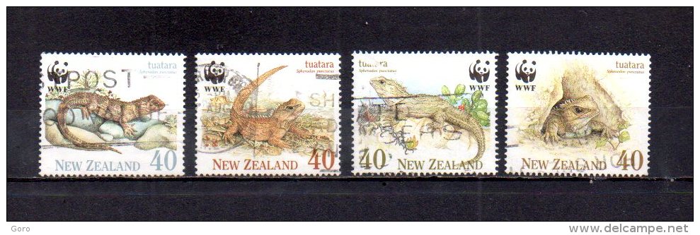 Nueva Zelanda   1991  .-   Y&T Nº   1104/1107 - Gebraucht