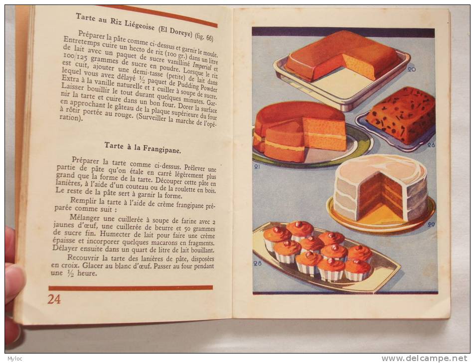 Les Desserts D´Imperial Products. 1934. 55 Pages Illustrées. Etat Satisfaisant, Rousseurs. - Gastronomie