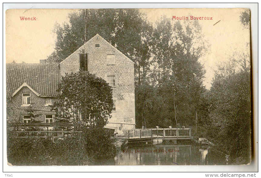 D 11007 - WONCK - Moulin Boveroux - Bassenge