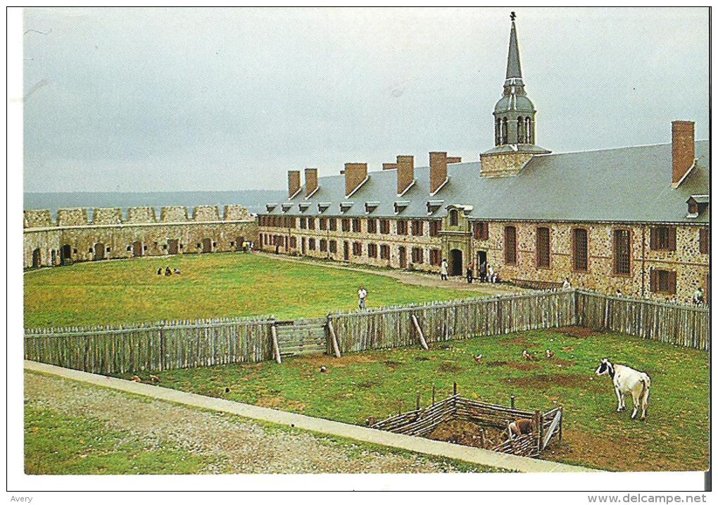 Louisbourg Fortress, Cape Breton, Nova Scotia  Walled Town - Cape Breton