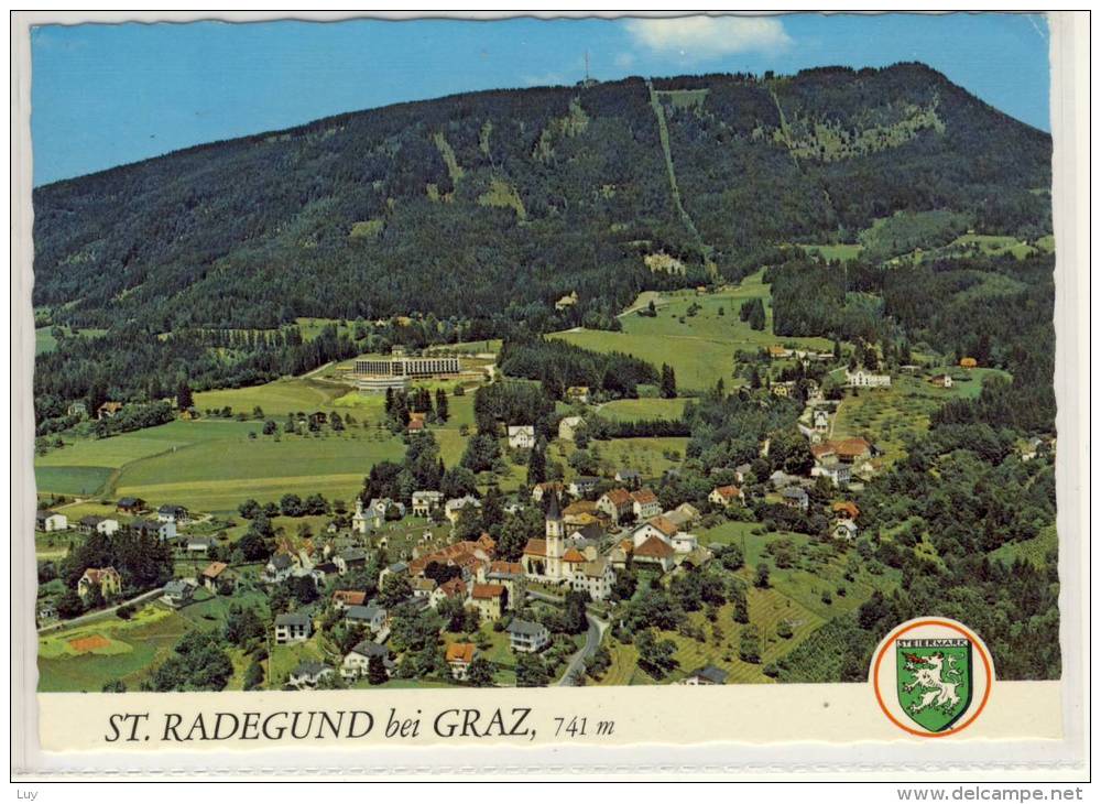 ST. RADEGUND Bei Graz - Nice Stamp,  Kurort, Panorama Mit Kurhaus Und Seilbahn Zum Schöckl - St. Radegund