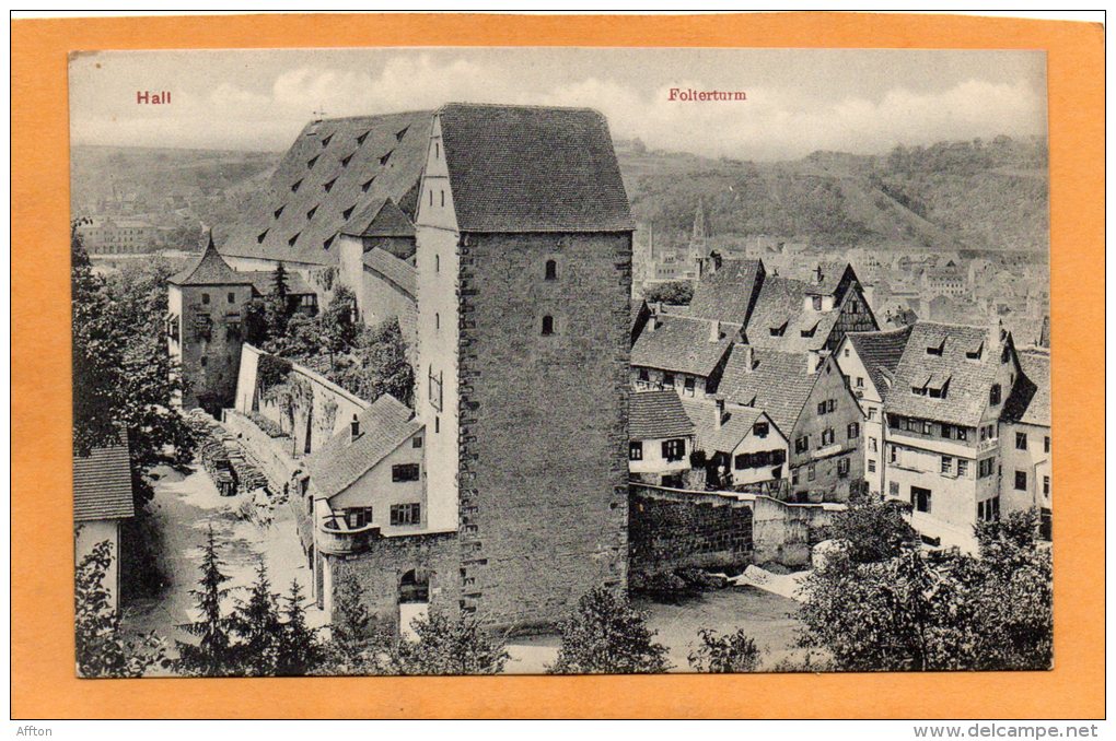 Schwabisch Hall 1905 Postcard - Schwaebisch Hall