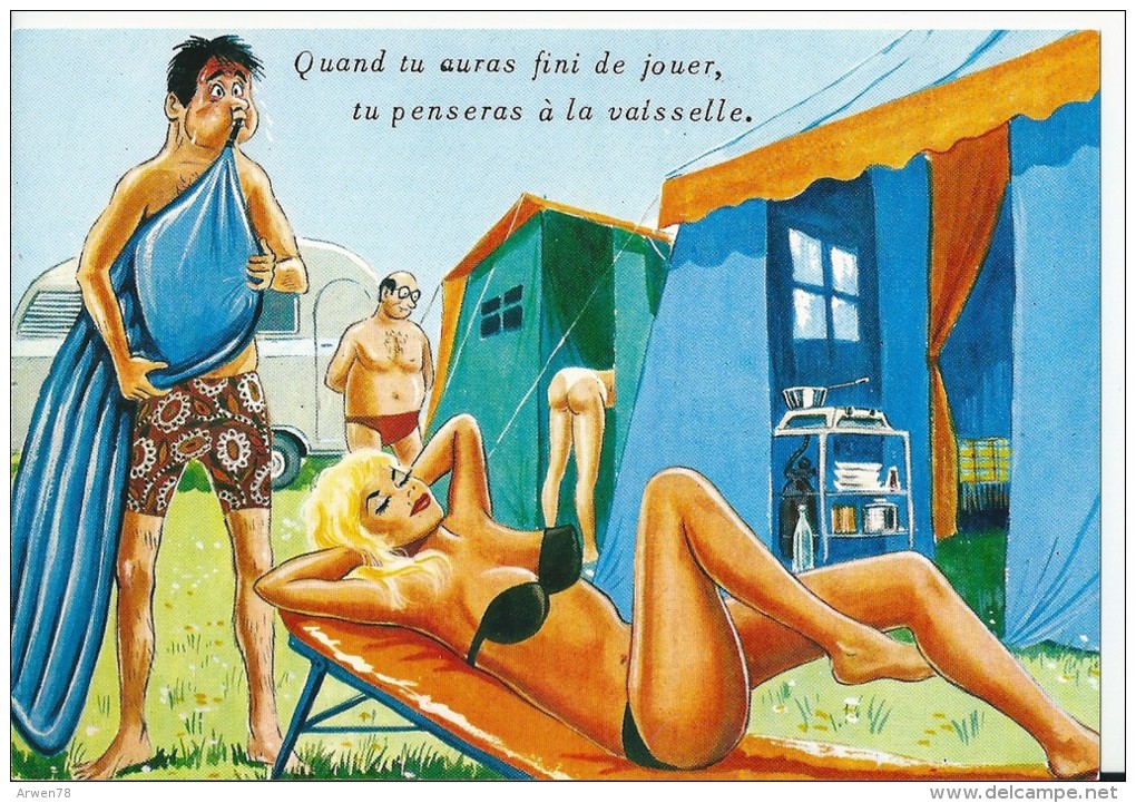 Illustrateur Carriere Vacances Camping - Carrière, Louis