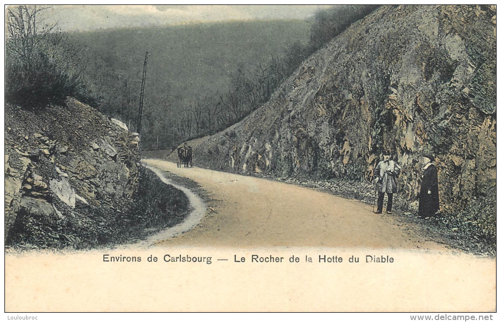 ENVIRONS DE CARLSBOURG LE ROCHER DE LA HOTTE DU DIABLE - Paliseul