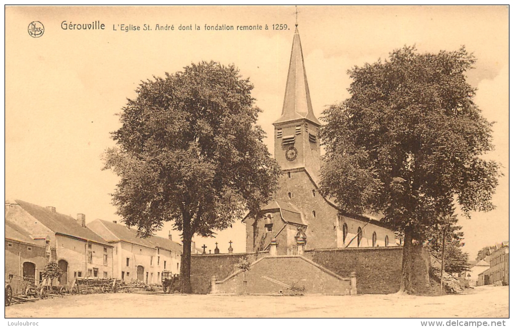 GEROUVILLE L'EGLISE SAINT ANDRE - Virton