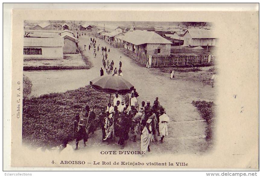 Afrique   Cote D'Ivoire   Aboisso  Le Roi De Krinjabo Visitant La Ville - Elfenbeinküste