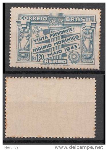 Brazil Brasilien Mi# 631 ** MNH PARAGUAY 1943 - Unused Stamps