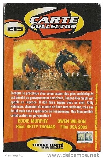 CARTE-VIDEO FUTUR-N°215-ESPION Et DEMI-TBE - - Suscripción