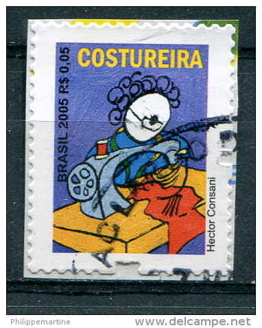 Brésil 2011 - YT 2939a (o) Sur Fragment - Used Stamps
