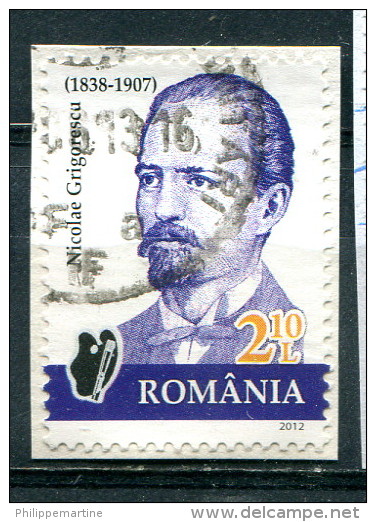 Roumanie 2012 - YT 5580 (o) Sur Fragment - Oblitérés