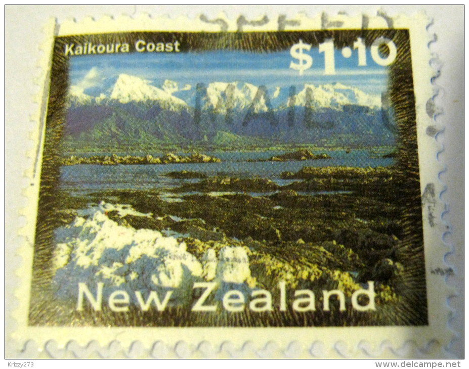 New Zealand Kaikoura Coast $1.10 - Used - Gebraucht