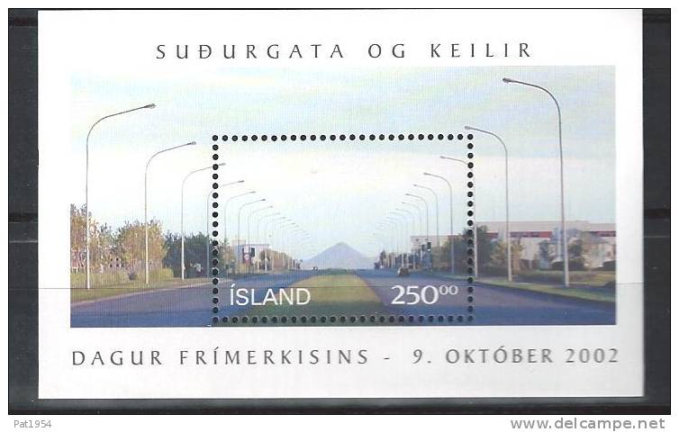 Islande Bloc N° 32 Neuf De 2002 - Blocks & Sheetlets