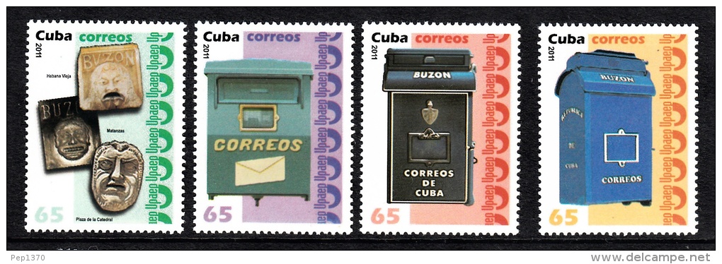 CUBA 2011 - AMERICA UPAEP - BUZONES - POSTAL BOX - Ongebruikt
