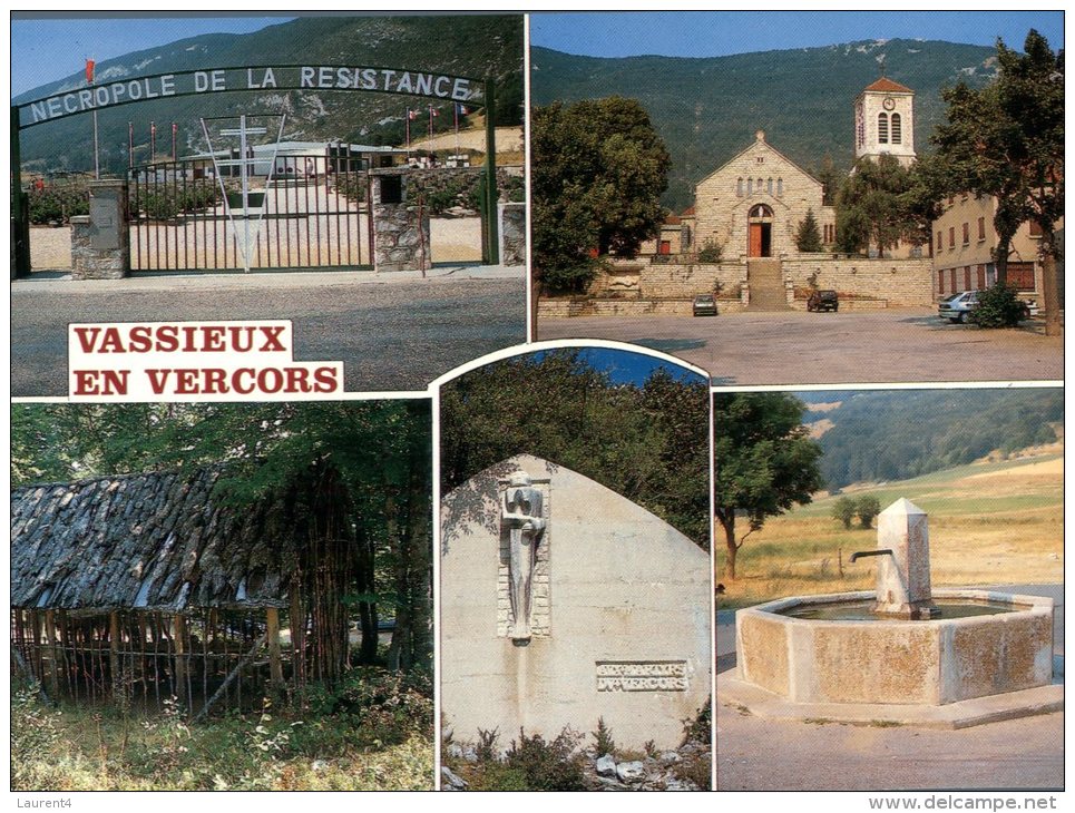 (300M) Vasieux En Vercors - Nécropole De La Résistance - War Memorials