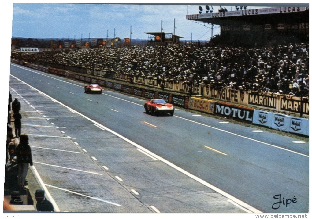(100M) France - Le Mans Racing Circuit - Voiture De Sport - Passage Devant Les Tribunes - 1966 - Other & Unclassified