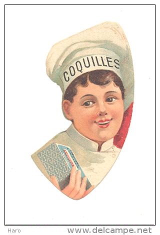 Chromo Publicitaire  - Pâtes  - Coquilles LUCULLUS De Chez Rivoire & Carret (b125) - Autres & Non Classés