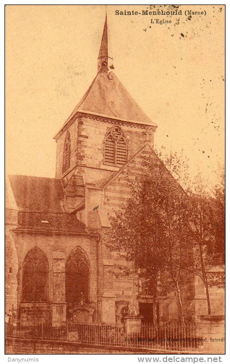 51  Ste  MENEHOULD              L ' église - Sainte-Menehould