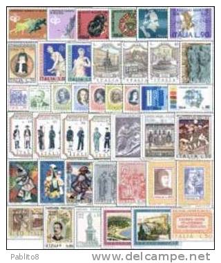 ITALY REPUBLIC ITALIA REPUBBLICA YEAR ANNATA COMPLETA 1974 NUOVA MNH - Full Years