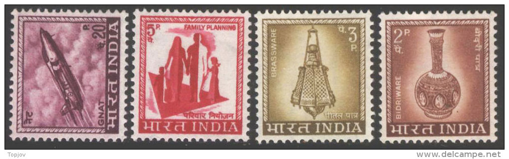 INDIA -: DEFINITIV - GNAT  - **MNH - 1967 - Neufs