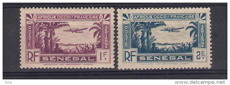 Senegal  Y/T  Nr PA3**, PA5 Mint    (a6p8) - Airmail