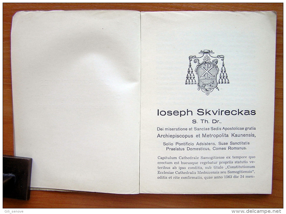 Lithuanian Book /Constitutiones 1939 - Old Books