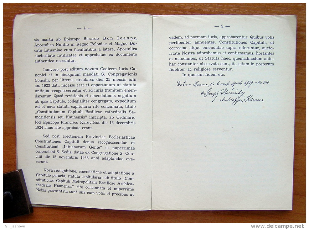 Lithuanian Book /Constitutiones 1939 - Alte Bücher