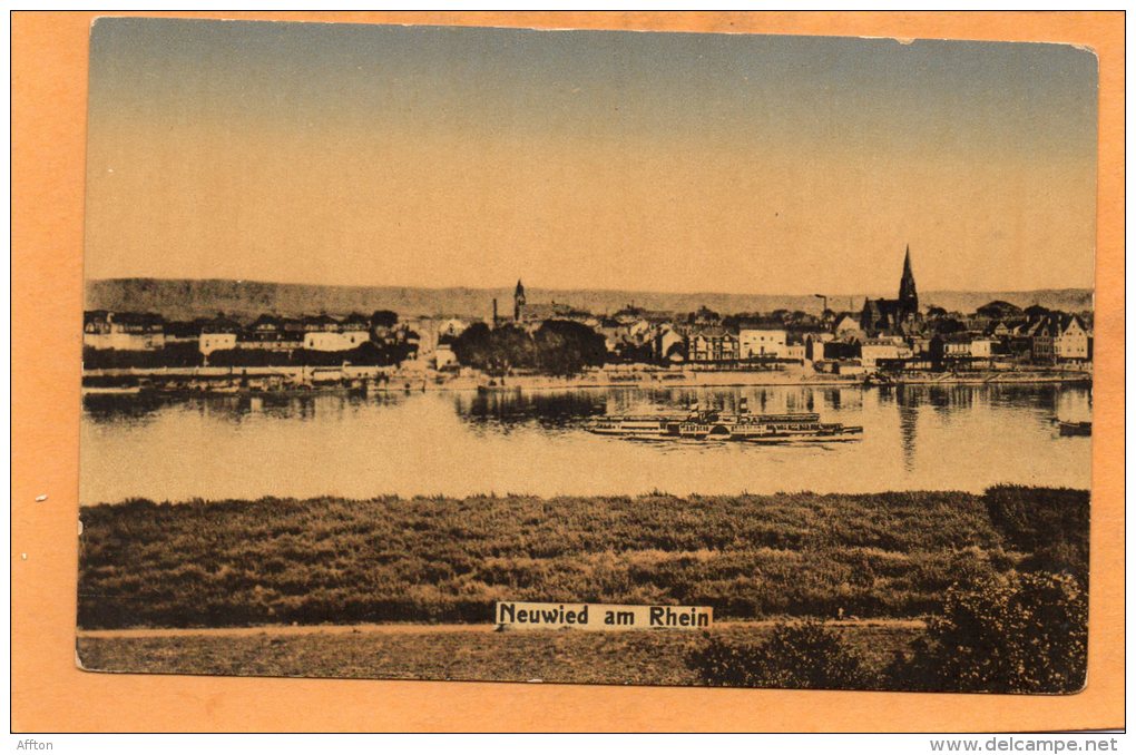 Neuwied Am Rhein Old Postcard - Neuwied