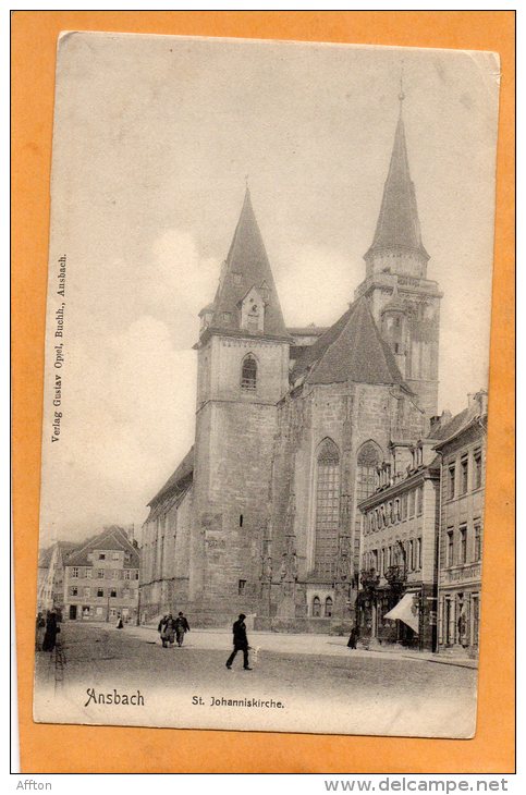 Ansbach 1905 Postcard - Ansbach