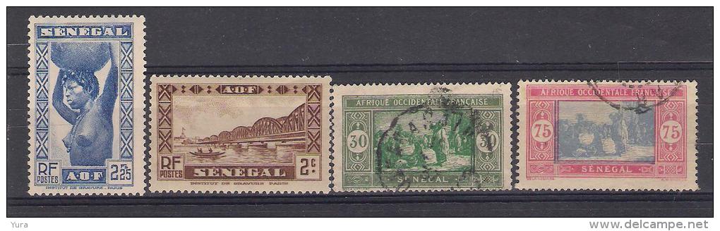 Senegal    4 Different **/used  (a6p9) - Andere & Zonder Classificatie