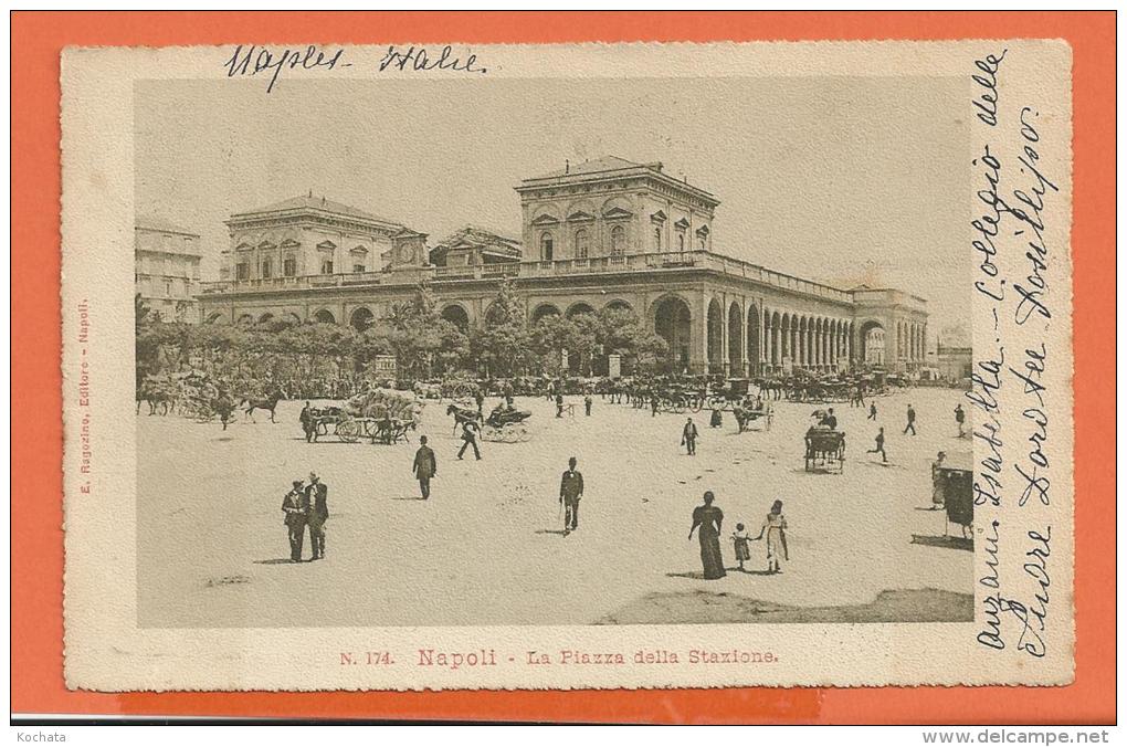 HA567, Napoli, 174, Précurseur, Circulée 1902 - Napoli (Naples)