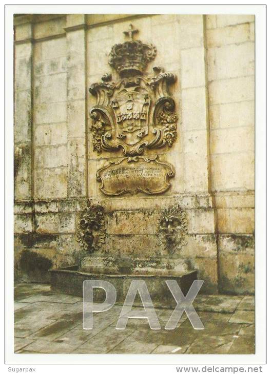 COIMBRA - CHAFARIZ D'EL-REI ( CELAS ) - CHAFARIZES DE PORTUGAL - PUBLICIDADE No VERSO - 2 SCANS - Coimbra