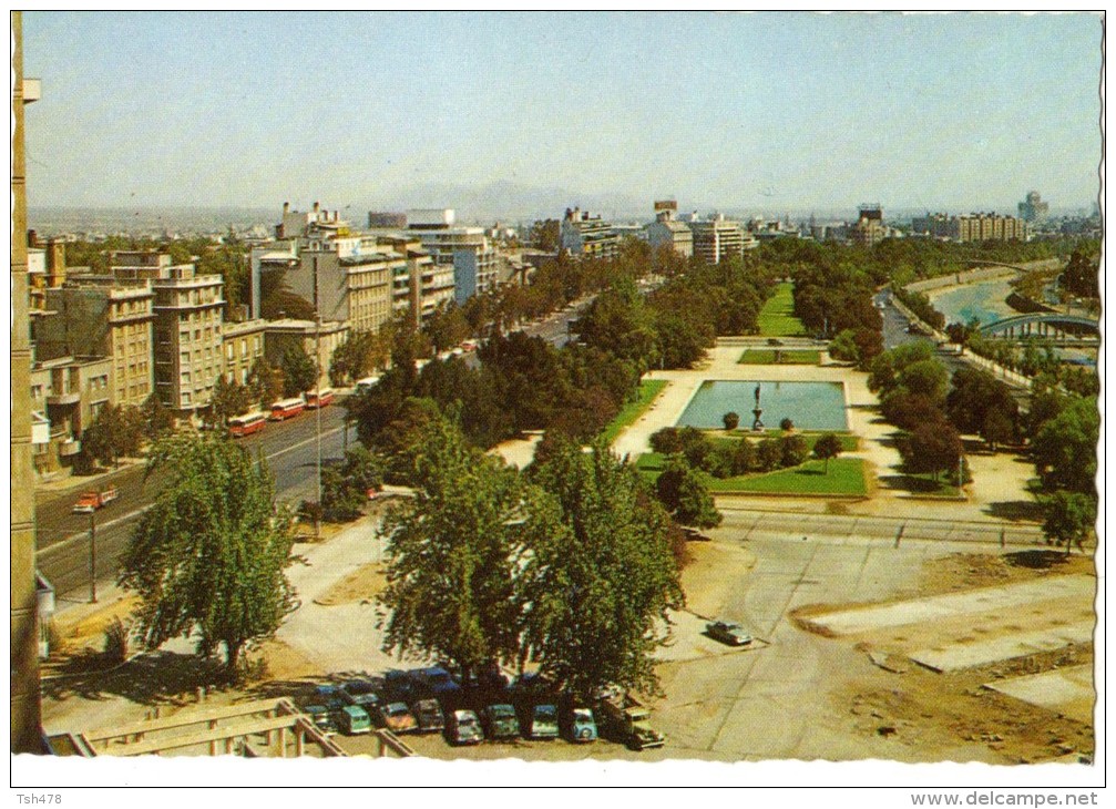 CHILI---SANTIAGO--providencia Y Parque Gran Bretana.---voir 2 Scans - Chili