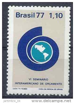 1977 BRESIL 1242**  Budget - Unused Stamps